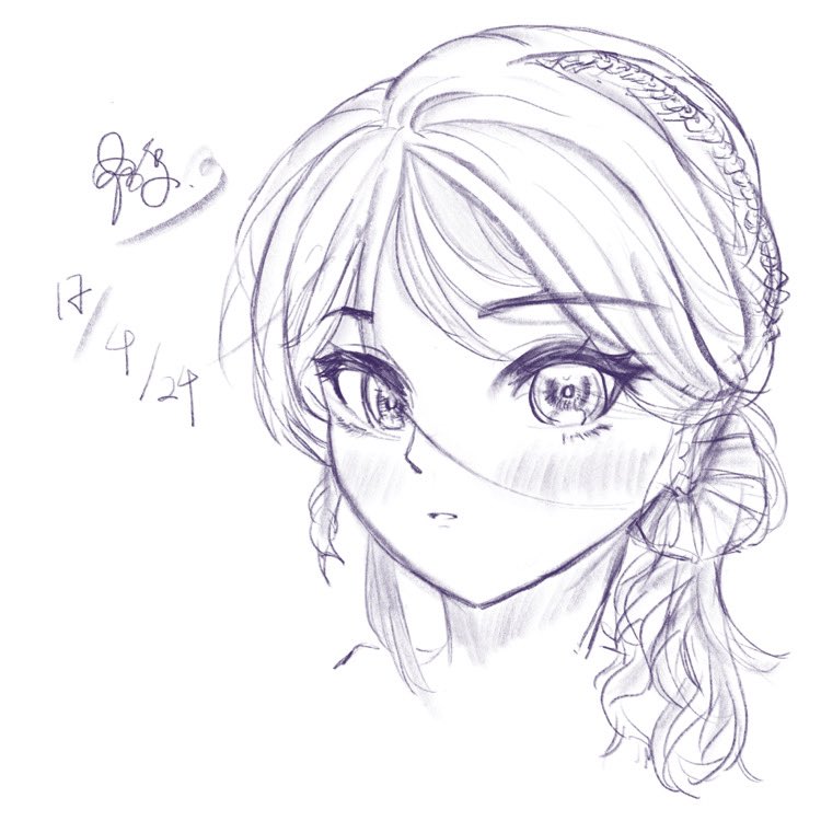 tsuru_craneee's tweet photo. 5-10min無腦速畫
#Procreate #女の子 https://t.co/cle1uL5ZaR