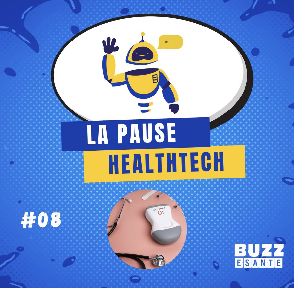 la #startup @echOpen_ a dévoilé sa sonde d’échographie clinique ultraportable A écouter 🎧 dans la Pause Healthtech le podcast de @Buzzesante généré par IA dédié à l’actualité du numérique santé. Episode à découvrir ici 👉smartlink.ausha.co/la-pause-healt… #esante #podcastsante