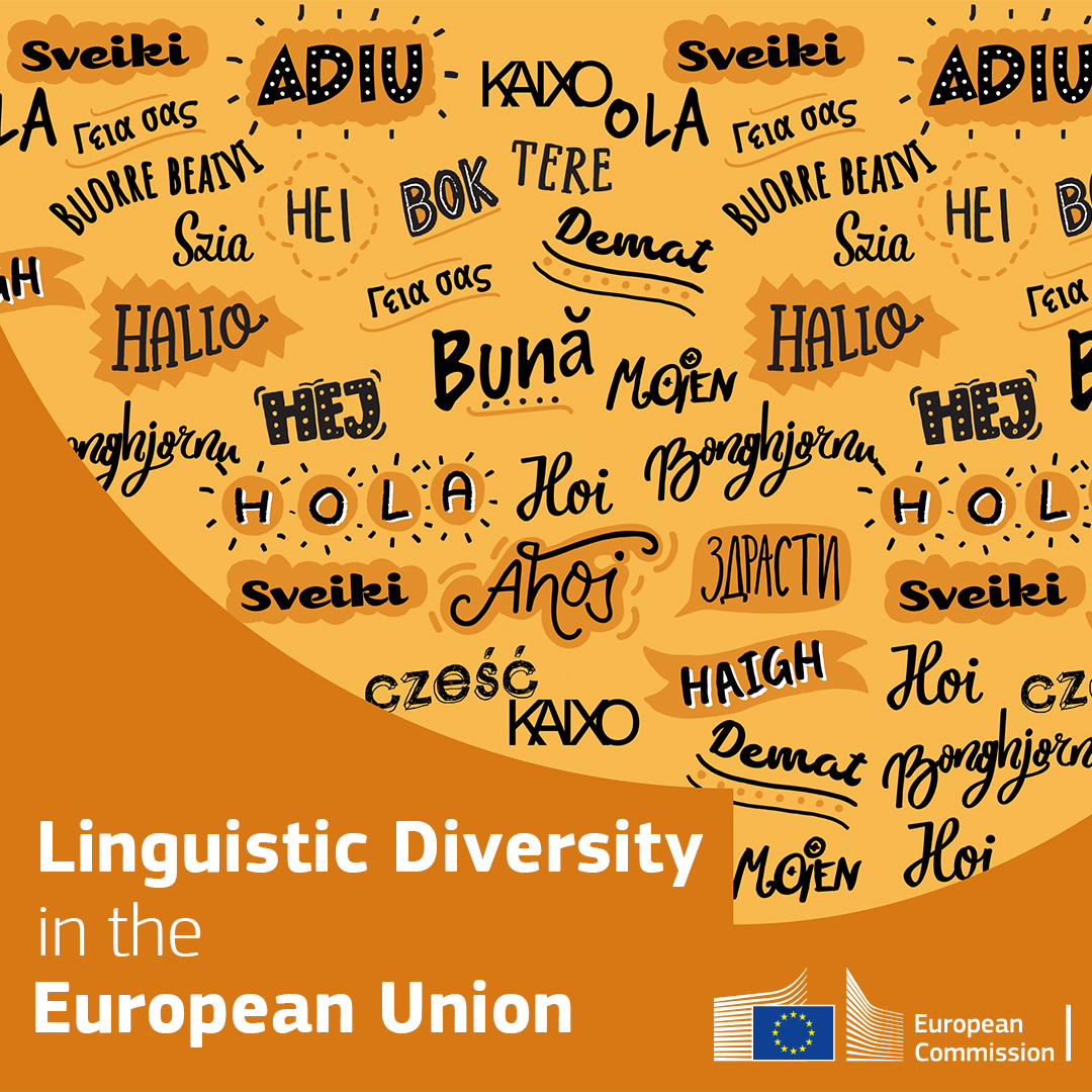 EUErasmusPlus's tweet photo. Did you know? On top of the 24 official 🇪🇺 languages, there are some 60 regional and minority languages! 

Under #EramsusPlus and @europe_creative, many are the projects that aim at the promotion and recognition of these languages. 

Check them out! 
https://t.co/mOMfaOwTVL https://t.co/GlesFCN4ze