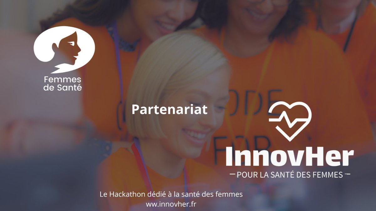 Le collectif #femmesdesante est partenaire d'InnovHer, le premier hackathon européen entièrement dédié à la #santédesfemmes. L’objectif ? Regrouper du 11 au 13 octobre plus de 200 participants pour faire émerger des projets innovants en santé des femmes👉innovher.fr