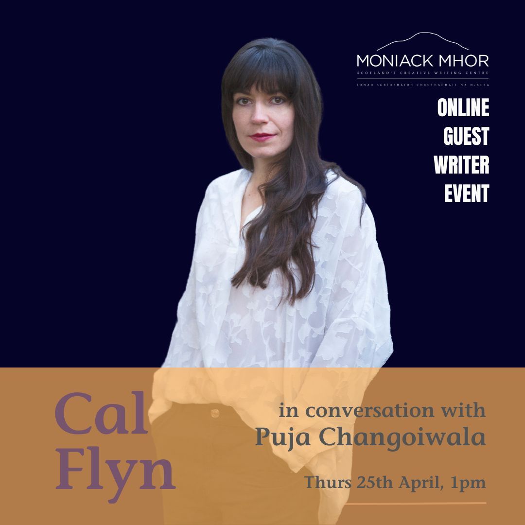 ✨ Join us online TOMORROW at 1pm for an exciting guest writer event where @calflyn will be reading from and discussing her work in conversation with @cpuja! There will also be a short time for questions from our audience. Book your ticket here: buff.ly/3QhrhOl