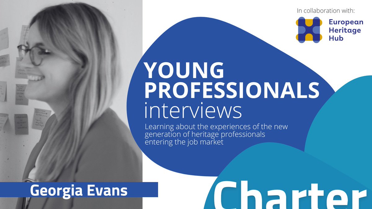 🔵We continue to unfold our #CharterAllianceEU’s Young Professionals interviews series, in partnership with @EurHeritageHub. 👉Today we introduce you to Georgia Evans, Senior Editorial Officer at @Europeanaeu Foundation. 🔗Read here: charter-alliance.eu/young-cultural…