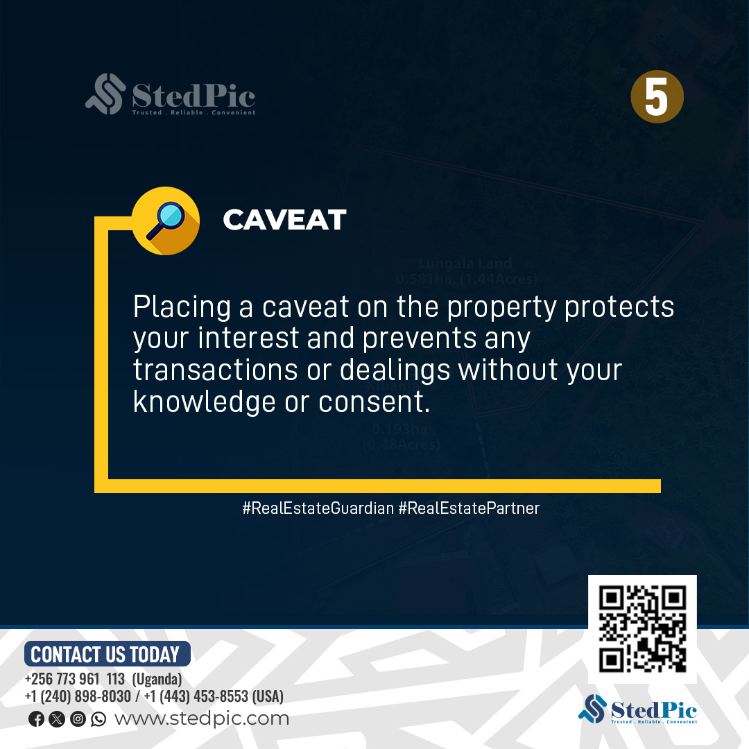 Stedpicug256's tweet photo. 🙡️ Caveat: Placing a notice on the property to protect a claim and stop unapproved sales or other activities without the owner's knowledge or approval. https://t.co/sYfauOOrqR
