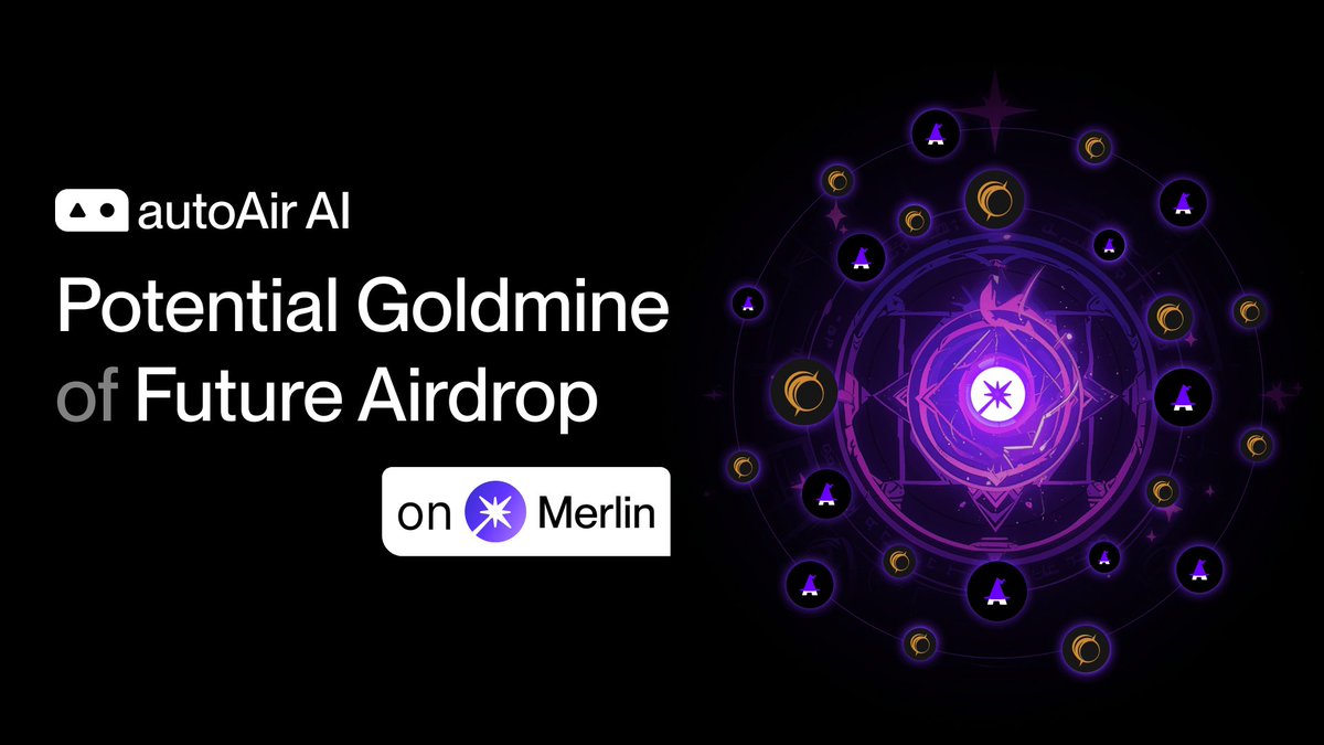 Potential goldmine of future airdrop on Merlin. The #MerlinLayer2 ecosystem is teeming with innovative projects, many without tokens YET, which often means... AIRDROPS! Here's a taste of what awaits: @MerlinSwap: A secure, lightning-fast AMM DEX for swapping your Bitcoin