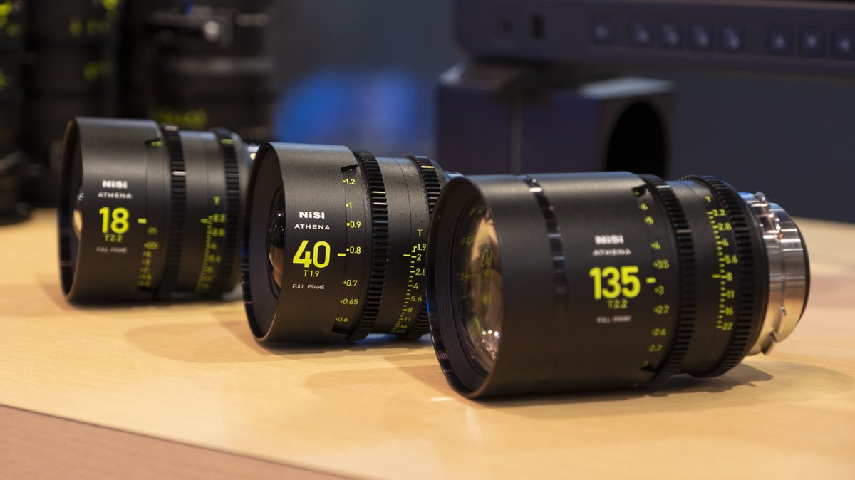 NiSi ATHENA Prime 18mm T2.2, 40mm T1.9, and 135mm T2.2 Unveiled - and a Look Ahead

cined.com/nisi-athena-pr…