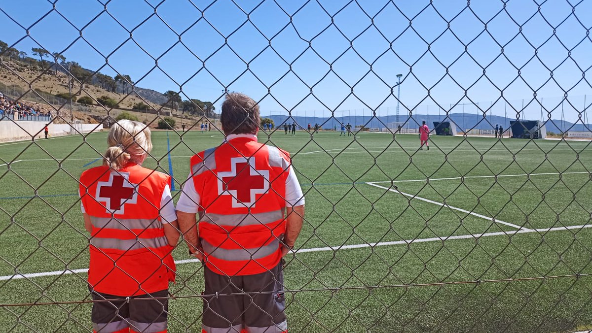 #PreventivosCruzRoja #ElBarraco 
Seguimos con nuestros servicios preventivos, en este caso en un partido de fútbol en el que se enfrentaban el Fútbol Barraco CF y el CD Popular Rayo Abulense.
#EventoSeguro