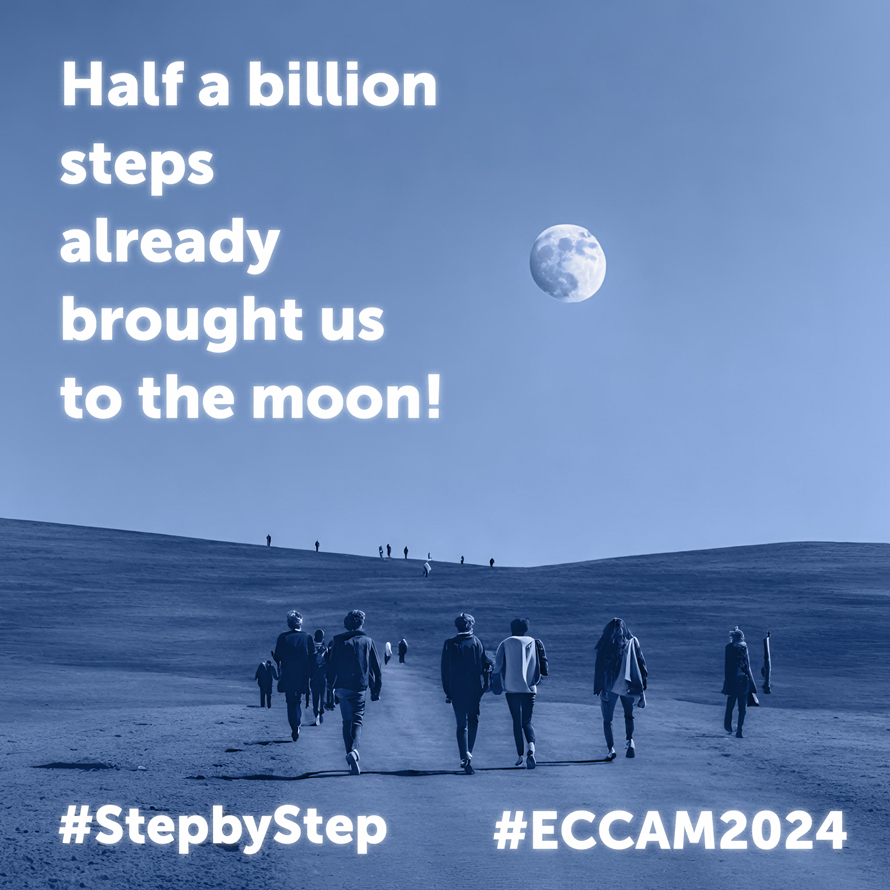 During ECCAM2024, we have collectively taken over 547,000,000 steps, equivalent to walking to the moon! We are grateful that you've joined us on this incredible journey. We couldn't have done it without you!

Join our movement today ➡ stepapp.digestivecancers.eu
