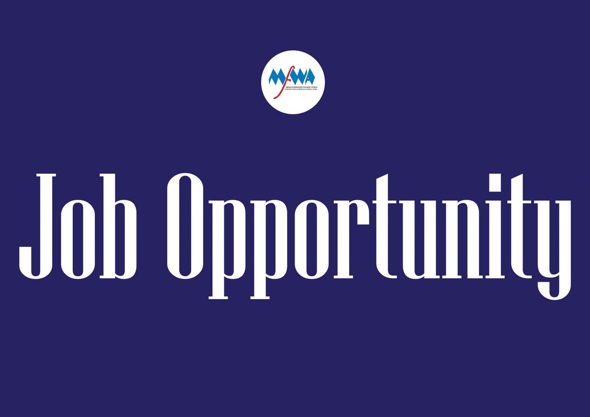 There are currently two opportunities for you to work with us: Job Vacancy - Senior Editor - @fourthestategh 👉🏿 mfwa.org/issues-in-focu…… Vacancies for Media Monitors for our election projects 👉🏿 mfwa.org/issues-in-focu…