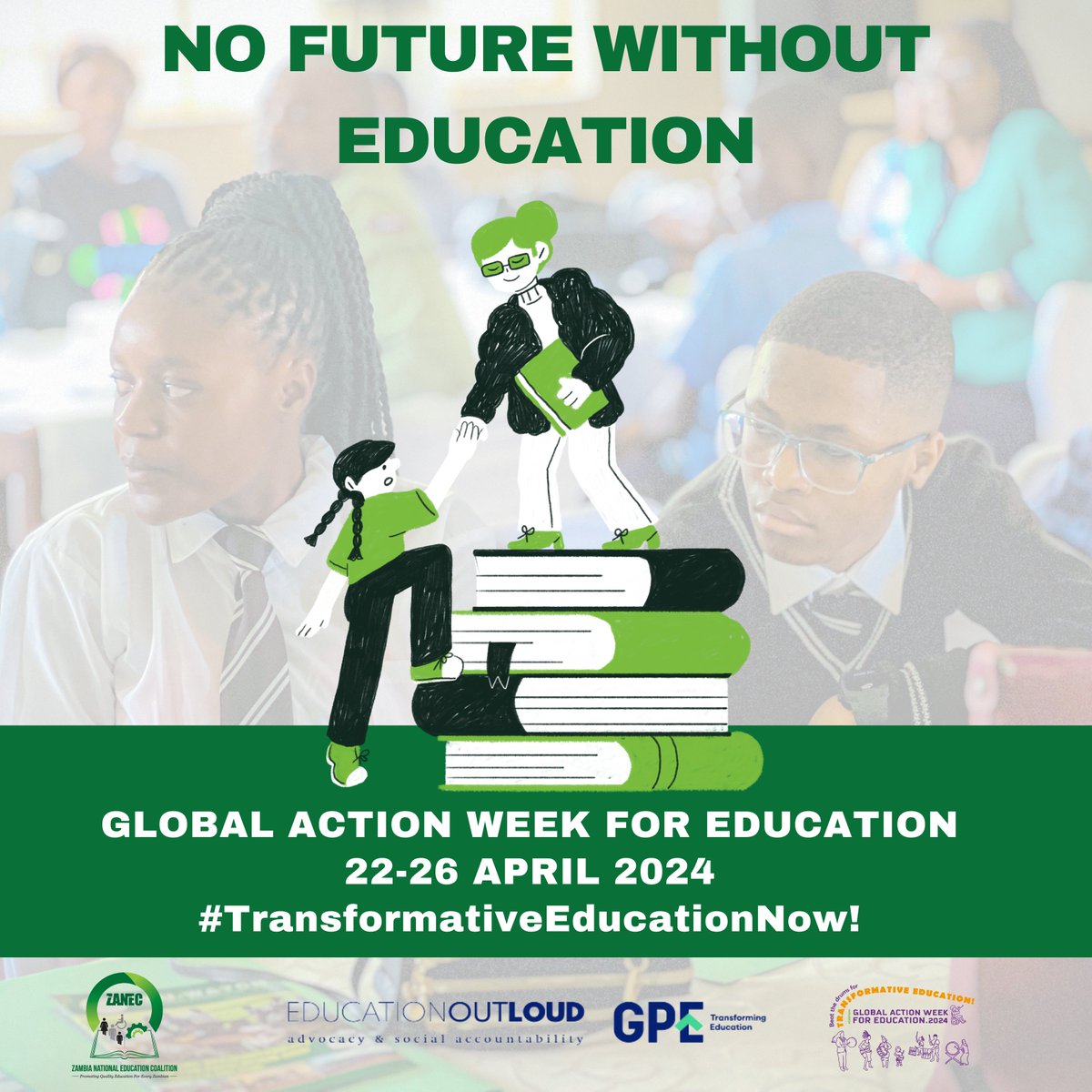 No future without education! This GAWE 2024, GCE asserts that transforming education should be at the heart of the Summit of the Future. #TransformativeEducationNow #EducationForAll #NoOneLeftBehind #gawe2024