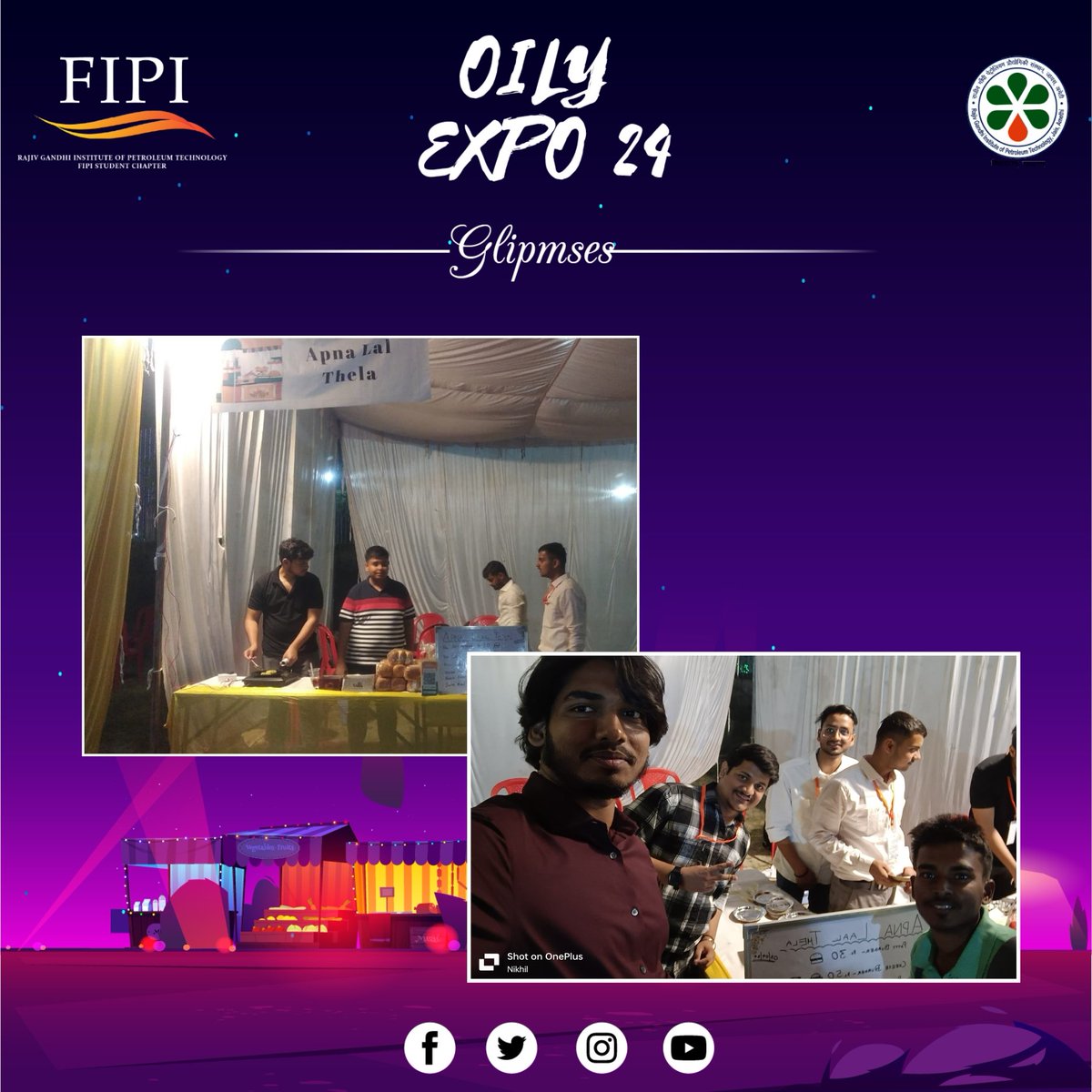 '🎉 Greetings! 

FIPI RGIPT hit the mark with the successful Oily Expo on April 3rd-4th, 2024! Students had a blast showcasing their entrepreneurial spirit and marketing savvy.   #FutureofEnergy! 🔋 #FIPIRGIPT #OilyExpoSuccess'