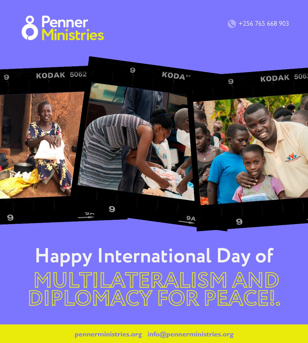 🕊️✨ Promoting cooperation and dialogue for a more peaceful world. Penner Ministries works with local and international partners to bring positive change to communities in Uganda. #MultilateralismDay