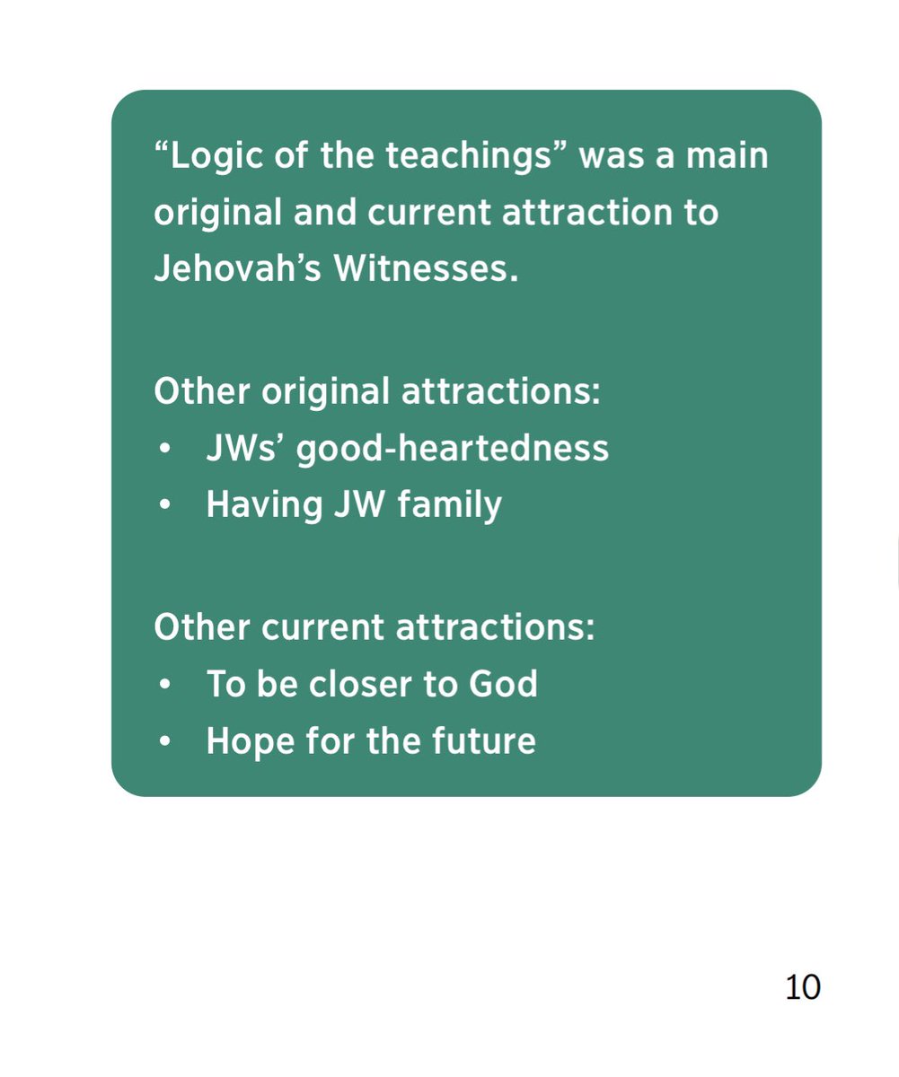 “Logic of the teachings” as “a main original and current attraction to Jehovah’s Witnesses” is one the funniest findings of the “study” commissioned in Japan by JW. jwj-qs.jp/en/