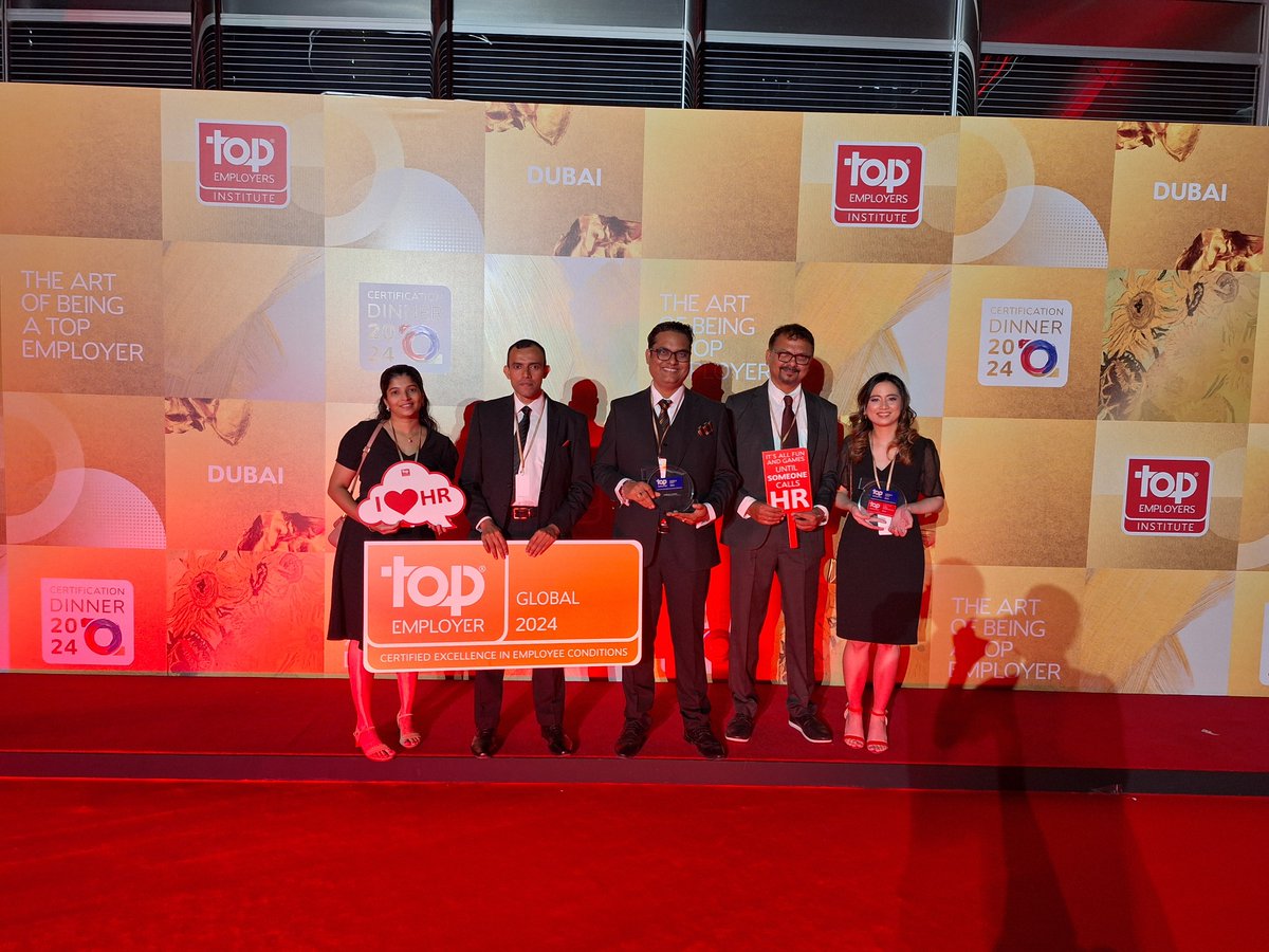 We are proud to be certified as a Top Employer in the Middle East for the 6th consecutive year and a Global Top Employer for the 4th consecutive year. #TopEmployer2024 #ForwardWithInfosys #NavigateYourNext