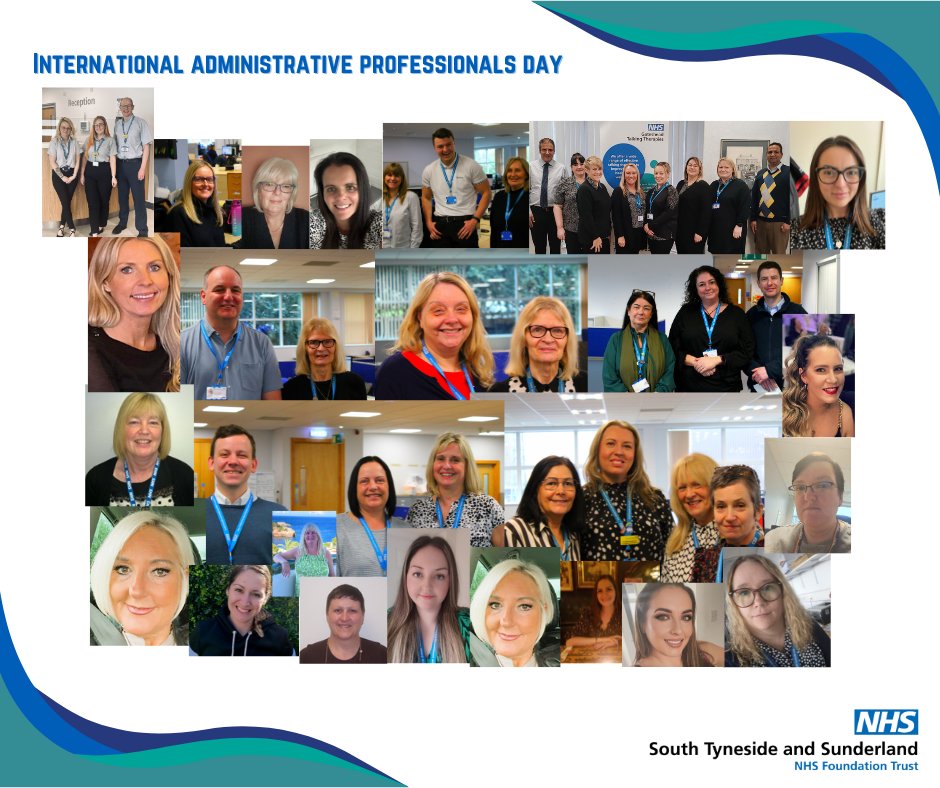 Today is #InternationalAdministrativeProfessionalsDay2024! 💻📝

We'd like to say a huge thank you to all of our admin staff at #TeamSTSFT 👏 (Just a handful pictured here! 📸)

Look out for posts from our teams throughout today, with more info about their roles 🙌