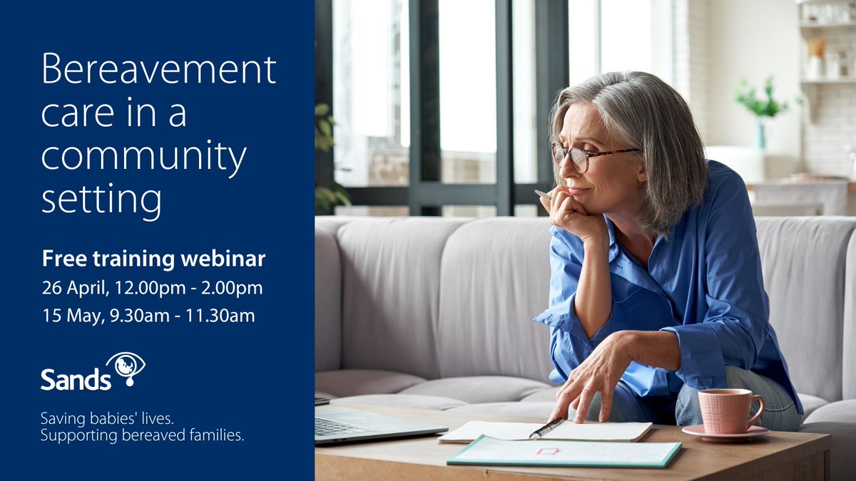 SandsUK's tweet photo. Free training for community-based professionals π Do you work with those who have experienced #PregnancyLoss or #BabyLoss?
Build confidence and find the right words at our webinar on Friday 26 April. Find out more and book β¬οΈ
https://t.co/Rg4WYXkggQ
#SandsTraining https://t.co/pLStwFEpZU