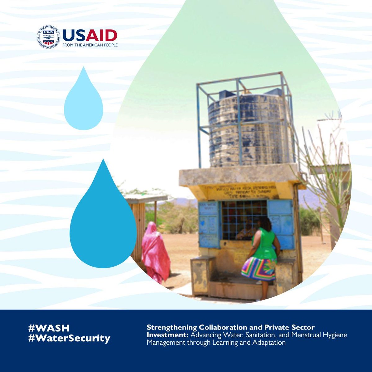 Safe and sufficient WASH plays a key role in preventing numerous NTDs such as trachoma, soil-transmitted helminths and schistosomiasis.

#WASHImpact
@USAIDKenya