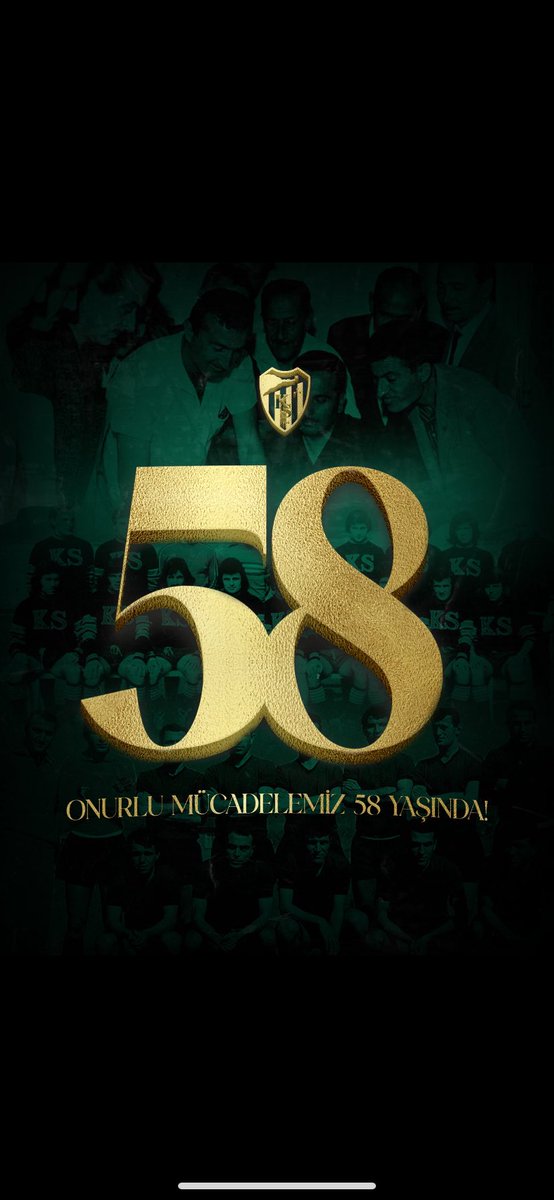 ONURLU MÜCADELEMİZ 58 YAŞINDA.