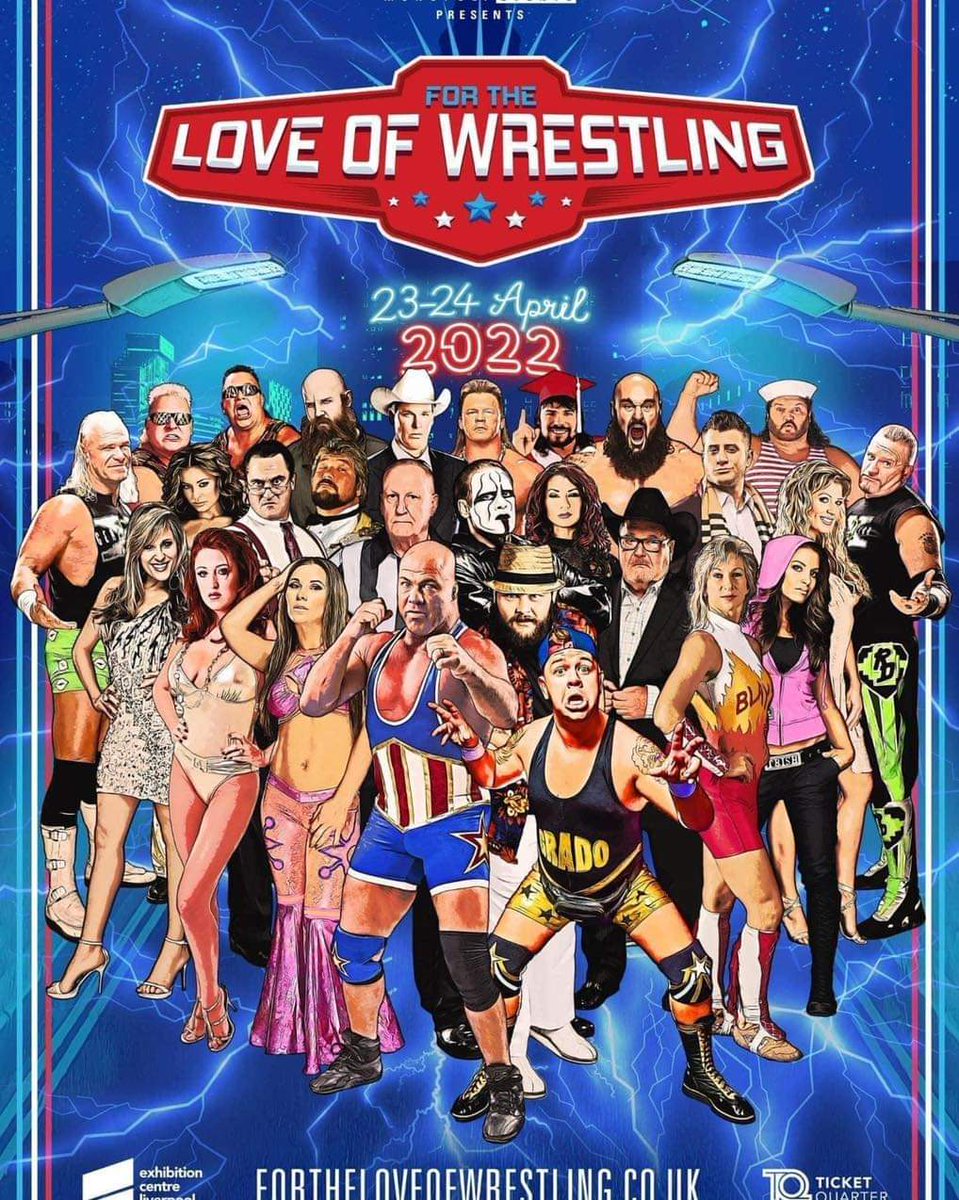 This time 2 years ago we were in the middle of FTLOW II

Feat - @RealKurtAngle , @Sting , @The_MJF , @JRsBBQ , @trishstratuscom , @Adamscherr99 , the late great #BrayWyatt & many more

Did you attend?  Who was your favourite guest?

Tickets for FTLOW V - 

fortheloveofwrestling.co.uk