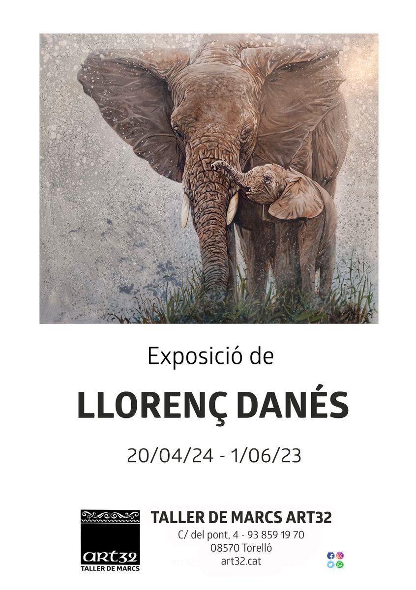 Exposició de Llorenç Danés. <a href="/AjTorello/">Ajuntament de Torelló</a> <a href="/cgesbisaura/">Consorci de la Vall del Ges, Orís i Bisaura</a>

#marcsamida #osonaArt #osonacultura #quadres #torelló #instaosona #olot #cultura #comerçdeproximitat  #valldelges #bisaura #osonagram  #comerçosona   #osona #regalaArt  #comerçlocal #torellocomerç #culturatorelló #torellocomerç