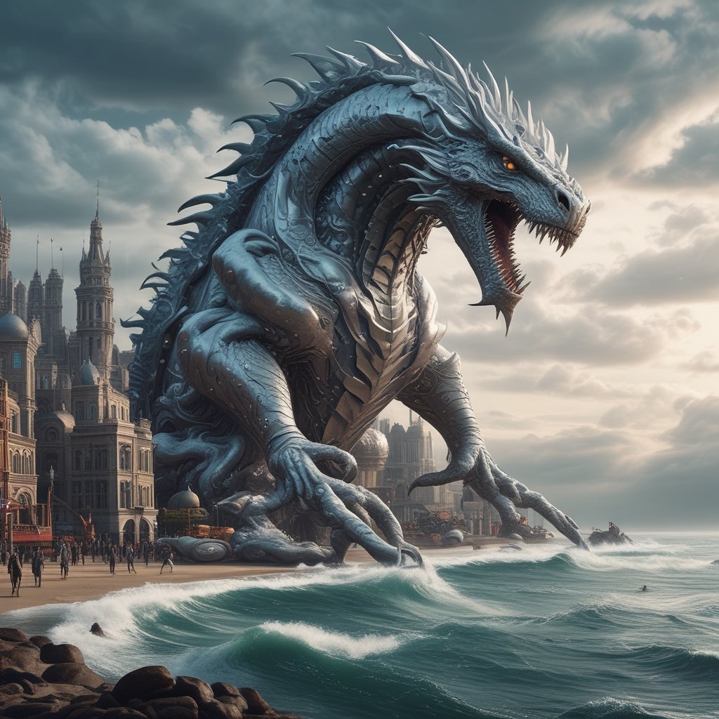 #Silver is like a mythical sea monster, which emerges from the ocean once in a generation, and devours all the money printers and price manipulators out there.
I can already see its head poking out of the water.
#Silv3rSqu33z3