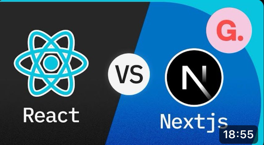 carlosazaustre's tweet photo. 📢 Nuevo vídeo en canal de @garajedeideas

💥NextJS vs React. 

Hago la misma aplicación en ambas tecnologías y comento las diferencias 👇

https://t.co/9wRXQnDvPP https://t.co/q7BtjDj9Oz