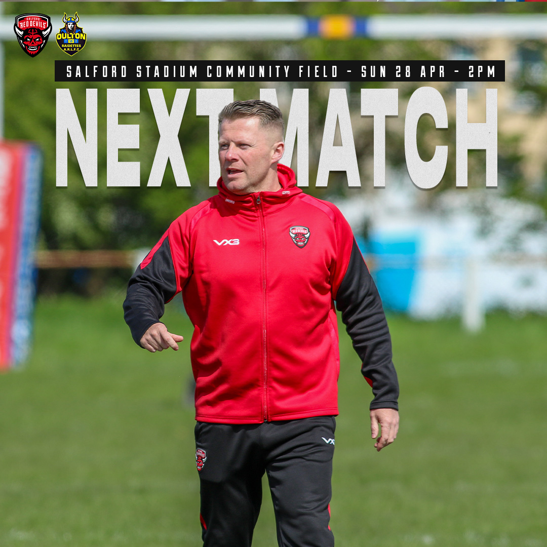SalfordDevils's tweet photo. 🏡 After a win on the road, our women's team are back home against Oulton Raidettes on Sunday! https://t.co/c0gTC4WAdE