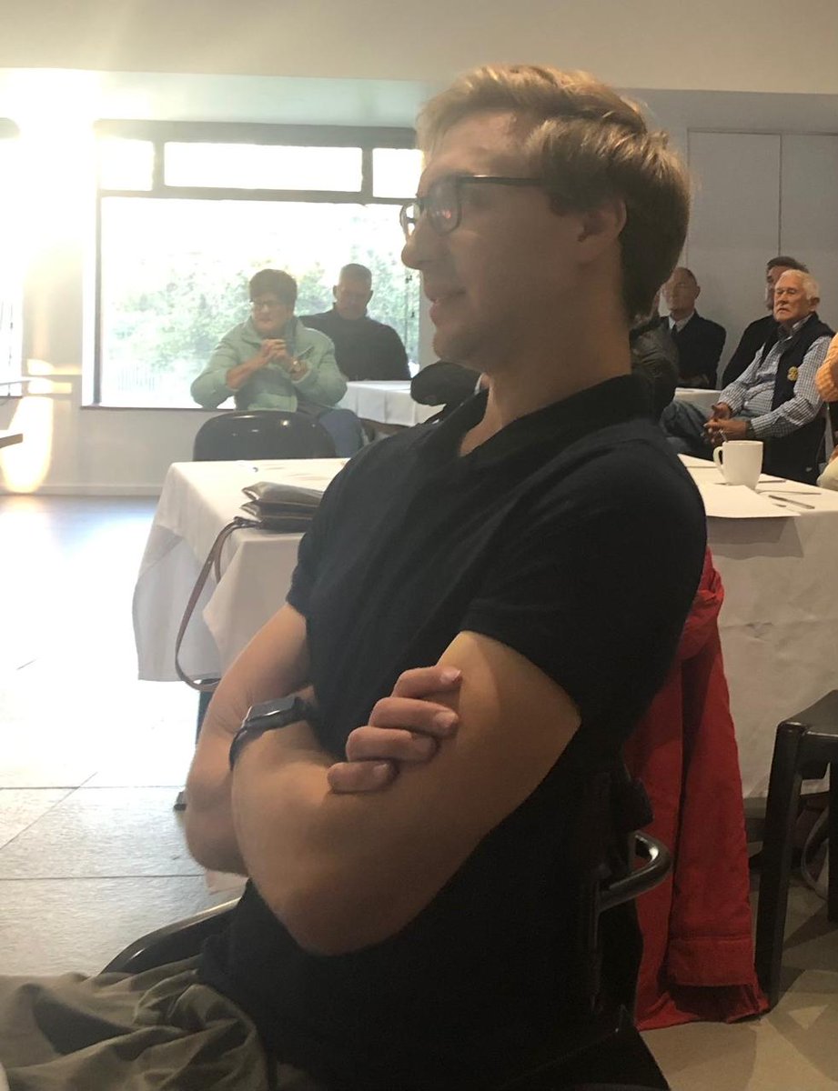 @brandonbeack recently demonstrated how social and infrastructural barriers impede the lives of wheelchair users every day, highlighting the lack of accessibility in many organizations. #rotary #rotaryinternational #lovecapetown #walkingwithbrandon