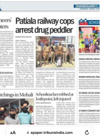 Patiala railway cops arrest drug peddler
.
.
#Safetyrules #Aware #TrainSafety #Boardingrules #PassengerWelfare #StayVigilant #SecureJourney #CollaborativeEffort #GRPCommitment #CMOpunjabofficial #OfficialPunjabPolice #PunjabPolice #DGPPunjabPolice #Railwaypolice #GRP