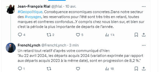 DavidRenanTrade's tweet photo. VOYAGEURS DU MONDE 

... ou comment essayer de casser la dynamique d'un titre avant de lancer une OPR à prix bradé ... 🙄🤨

$ALVDM

@FrenchLynch 👍 https://t.co/HtgnQ4CrCE