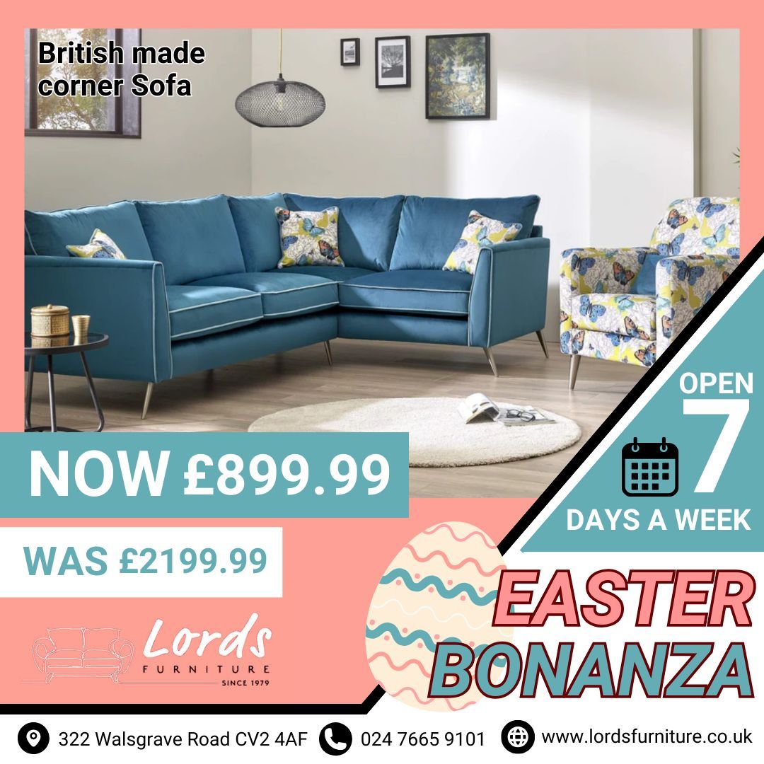 lordscoventry's tweet photo. Our Easter Bonanza continues!
We’ve got amazing products  at amazing prices in store NOW.

This offer won’t last long, so head down to us to stake your claim on the new range.

📍322-324 Walsgrave Road, #Coventry CV2 4AF
📞024 76659101
🚗Free onsite parking https://t.co/kYHB7iupbo