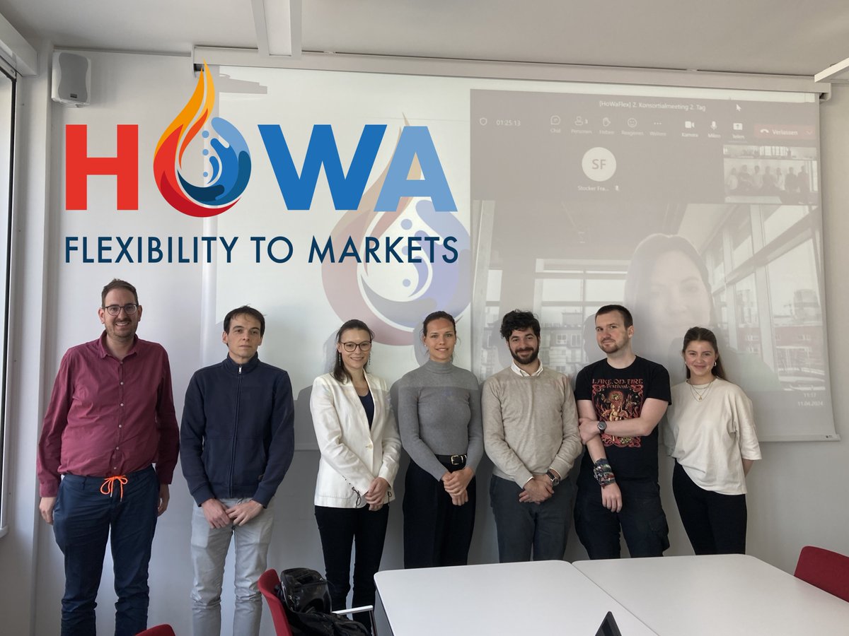 🌟 Exciting News Alert! 🌟 The second consortium meeting of the national project HoWaFlex2Market - Hot Water Flexibility to Markets took place on April 10-11 at AIT in Vienna. Want to know more ? Visit: ait.ac.at/en/research-to…