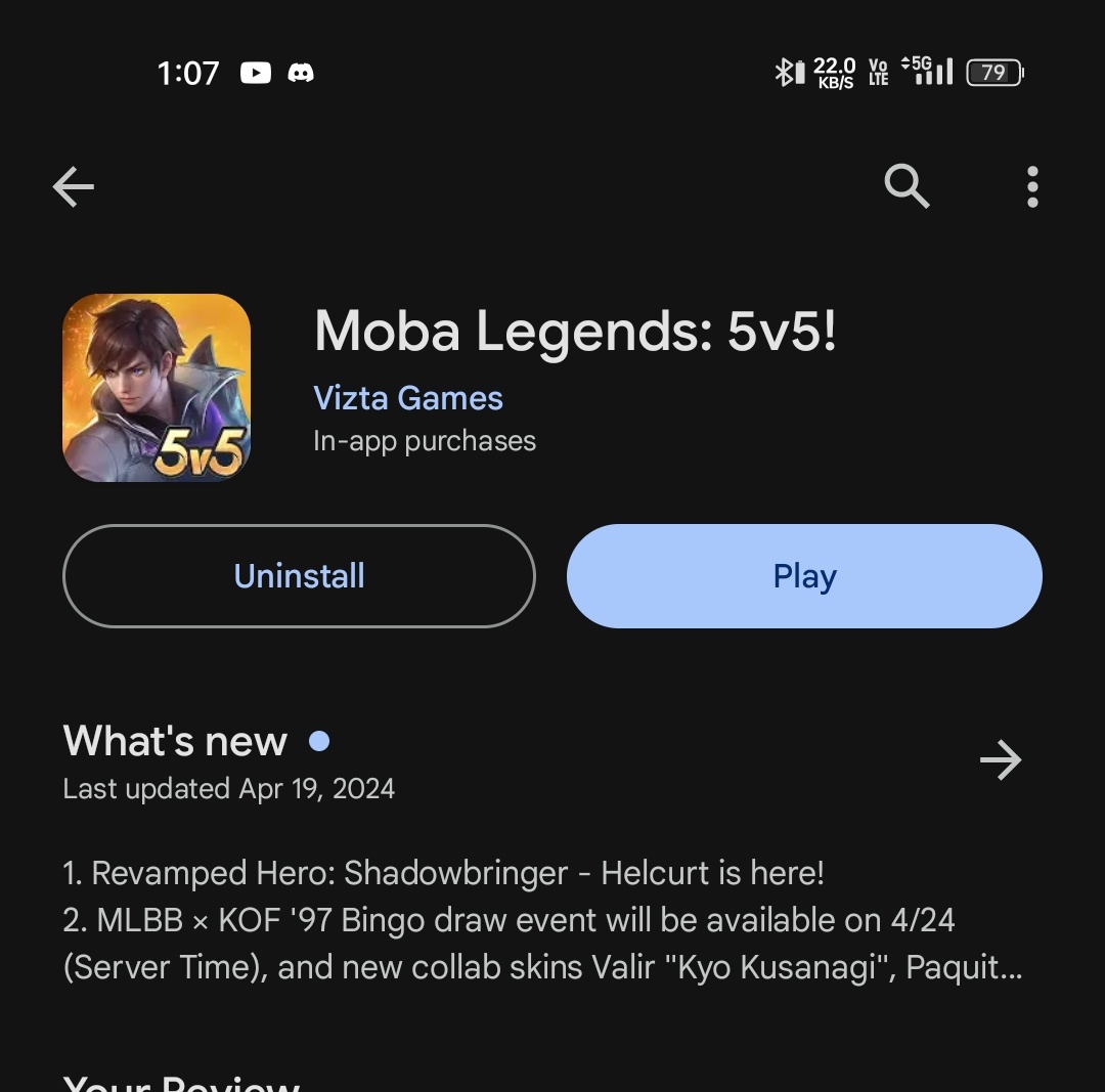 Mobile legends new version available for india 😭😭😭 pain of joy finally we can witness our og esports players competing ♥️♥️♥️♥️ 
#mobilelegendsbangbang