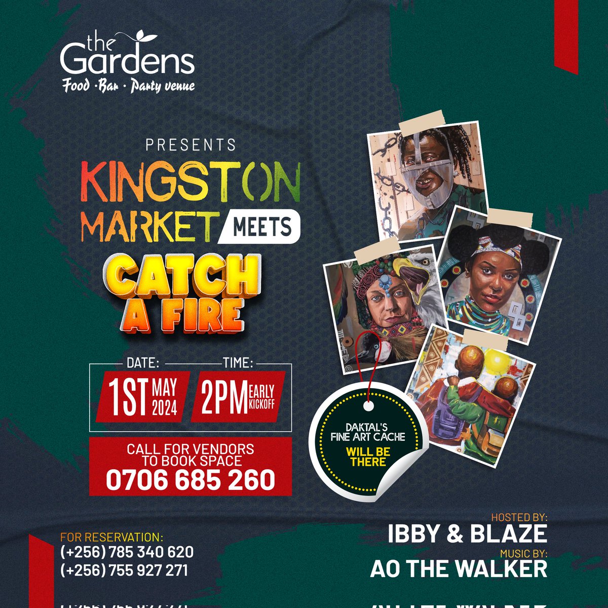 Next week on Wednesday, We shall be showcasing art and craft as we celebrate creatives all day and night through different activities and an art exhibition. Entrance is free and these are some of the products to expect Come through @GardensNajjera