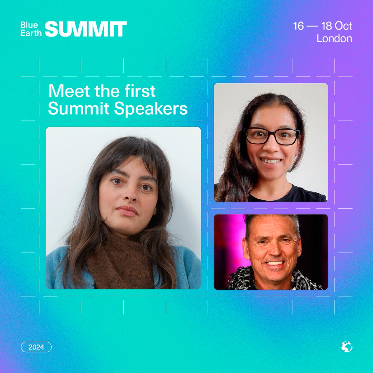 Ready to dive into an action-packed #BlueEarthSummit? We’ve just announced the first wave of 60 speakers set to lead the discussions at #BlueEarthSummit. Join us in October for the leading event for purpose-led business, our biggest and most impactful yet. Link in comments🔗