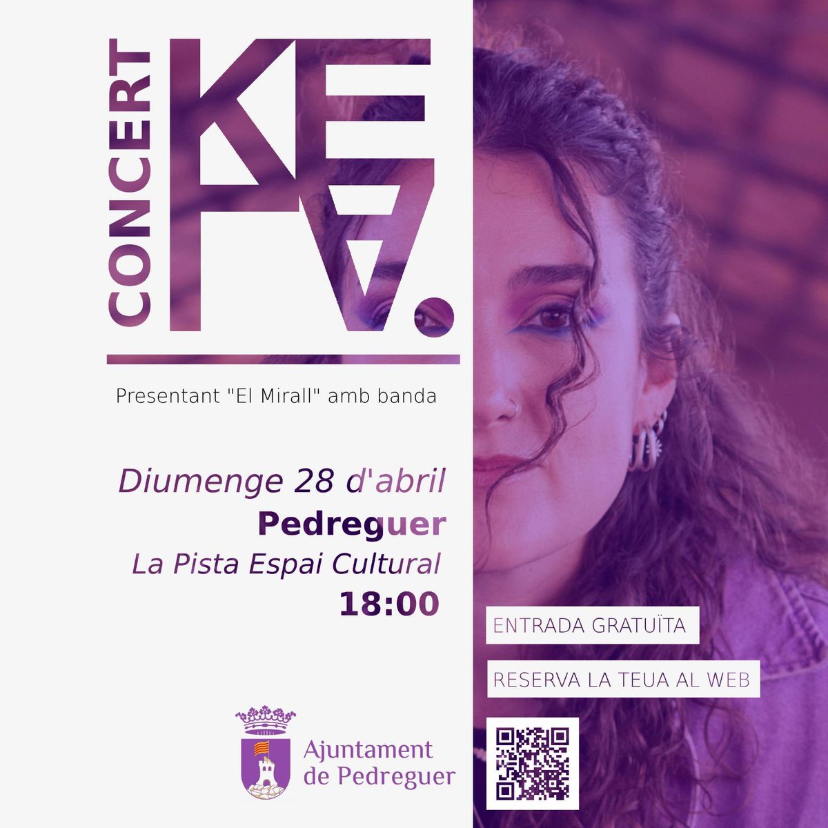 Este diumenge tenim una cita! A les 18h a La Pista, Pedreguer. Accés gratuït, reserva la teua entrada ací pedreguer.es/diada-del-25-d…
@AjuntPedreguer