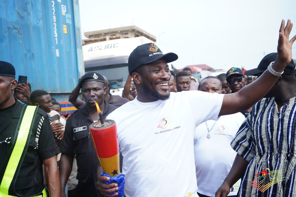 allregionalgame's tweet image. Oti Region!!!!! You did your big one yesterday!!! Thank you for coming out to support ARG.
#allregionalgames #otiregion #torchrelay