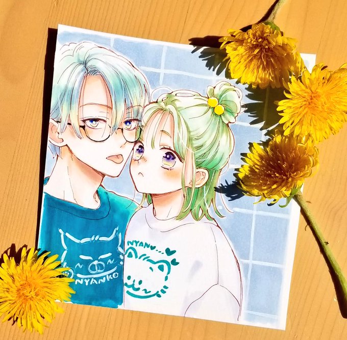 「blush brother and sister」 illustration images(Latest)