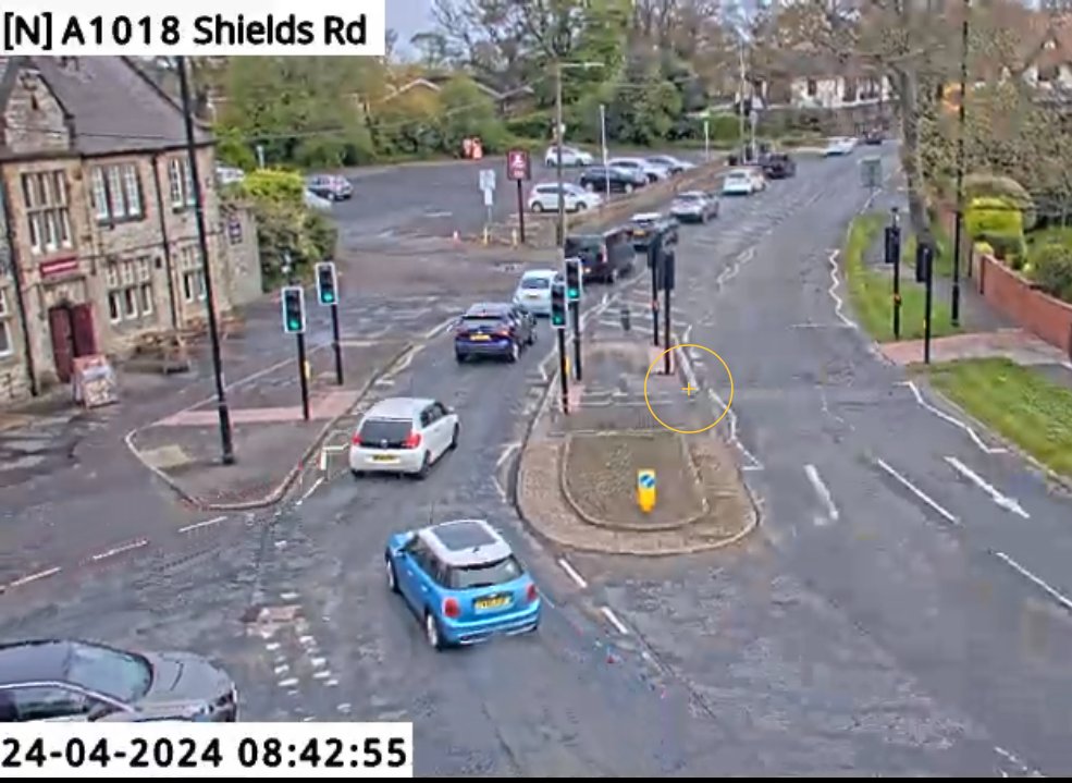 📌A1018 (Northbound) - A184 Newcastle Road to Nevinson Avenue #SouthTyneSide, journey time 14mins.