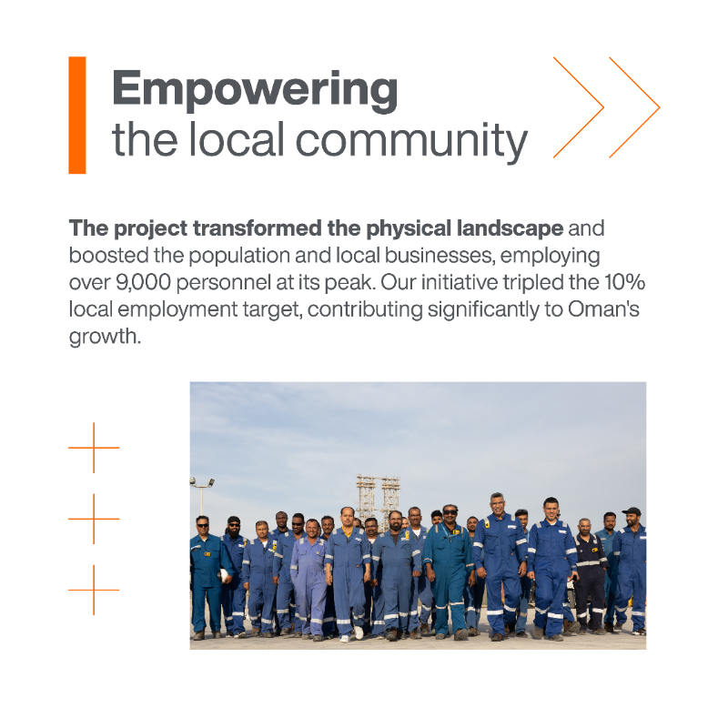 PetrofacGroup's tweet photo. Duqm Refinery wasn't just about constructing one of the Middle East's largest oil refineries; it signifies our deep-rooted commitment to Oman's economic and social advancement.

Learn how Petrofac played a pivotal role in Duqm's evolution 👇
