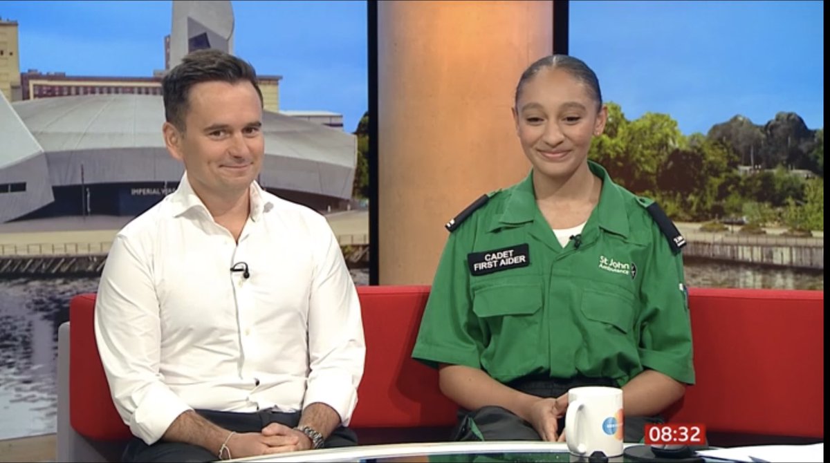 Paul Evans (@paulevans79) on Twitter photo So proud of <a href="/stjohnambulance/">St John Ambulance England</a> Cadets and Volunteers on <a href="/BBCBreakfast/">BBC Breakfast</a> this morning - talking about saving <a href="/IcelandFoods/">Iceland Foods โ๏ธ</a> boss Richard Walkers life ๐. So proud of <a href="/stjohnambulance/">St John Ambulance England</a> Cadets and Volunteers on <a href="/BBCBreakfast/">BBC Breakfast</a> this morning - talking about saving <a href="/IcelandFoods/">Iceland Foods โ๏ธ</a> boss Richard Walkers life ๐.