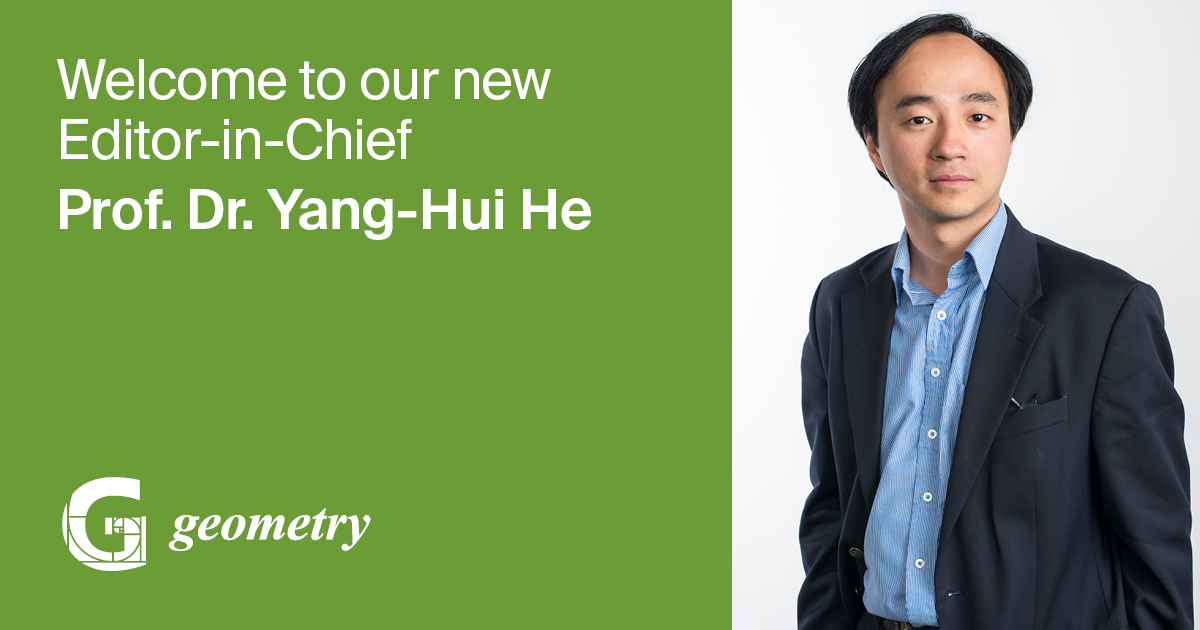 GeometryMDPI's tweet image. 🎉Prof. Dr. Yang-Hui He Appointed Editor-in-Chief of Geometry
Prof. Dr. Yang-Hui He is a mathematical physicist who is a Fellow at the London Institute, as well as a lecturer and former Fellow at Merton College, Oxford. 
mdpi.com/journal/geomet…
@MDPIOpenAccess @ComSciMath_Mdpi