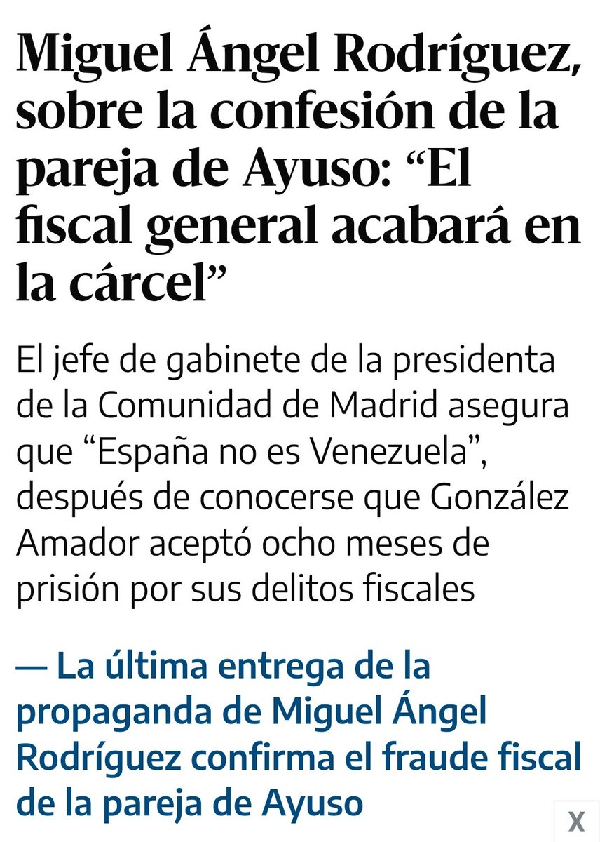 Miguel Ángel Rodríguez, el guionista de Ayuso, está cada vez más acorralado por el 'Caso Ayuso'. #AyusoDimision #AyusoCorrupta