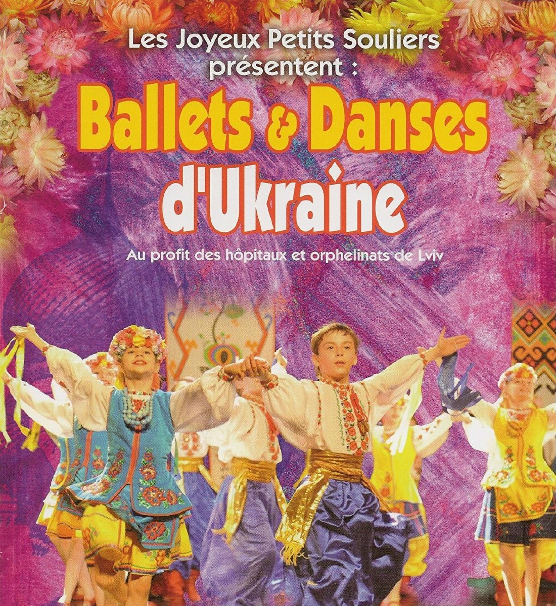 Les Joyeux Petits Souliers présente son spectacle de danses folkloriques, le 28 avril aux salles LC Roux au profit des hôpitaux et orphelinats de Lviv. Billetterie : challans.fr/evenement/dans… | Dons pour l'Ukraine au Point de collecte de #Challans => challans.fr/actualite/sout…