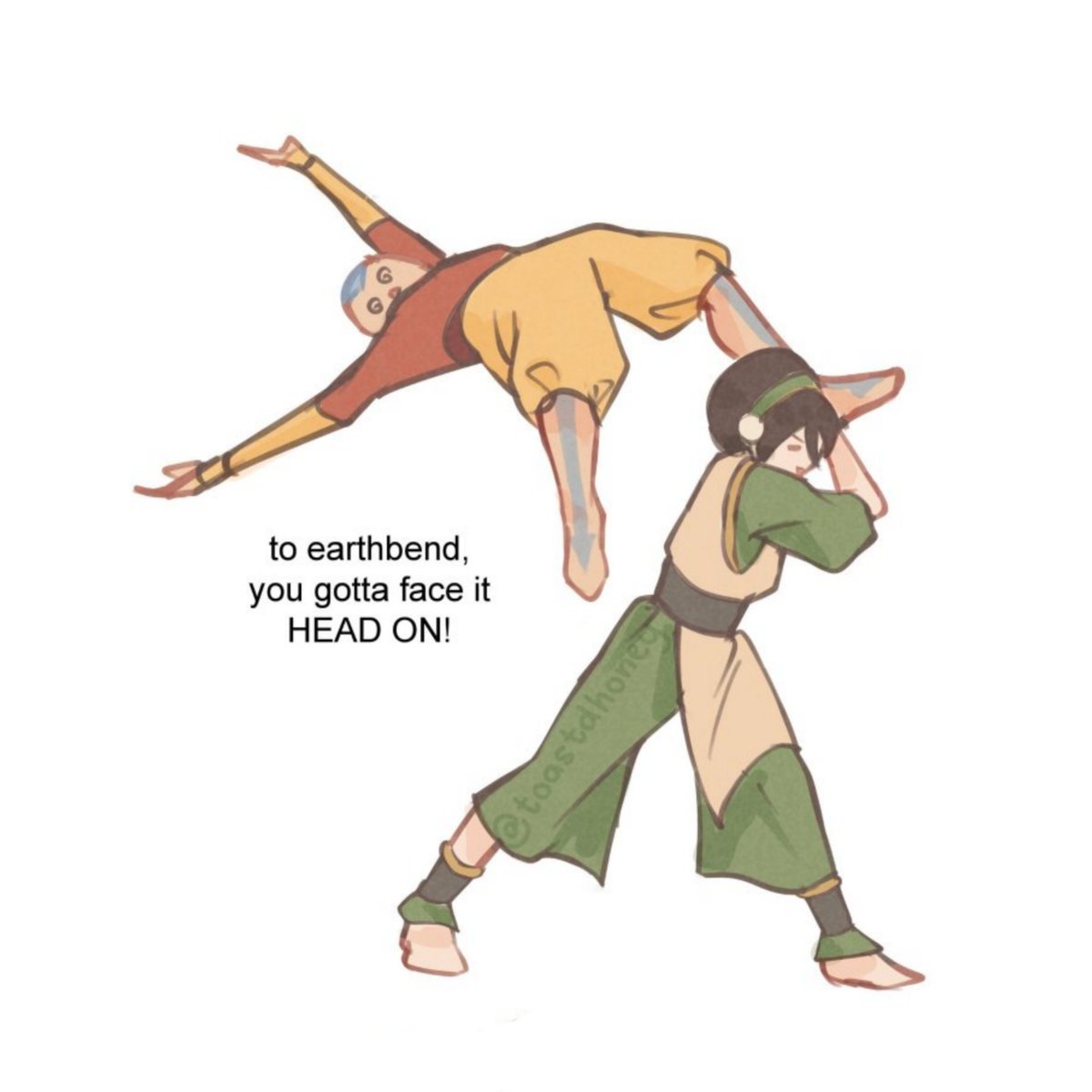 first day of training: earth bending by toph beifong #ATLA