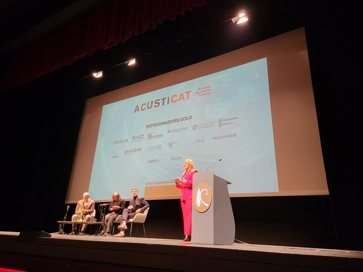 eicon_sl's tweet photo. Comença el congrés d'acústica de catalunya l' @acusti_cat al @Kursaalmanresa de @ajmanresa.
Coorganitza, @accioclimatica, @AccioClimaDIBA, @ajmanresa, @AcusticsCAT, @la_UPC. 

Presenta, @EliCarnice. https://t.co/SuAz2yzYwx