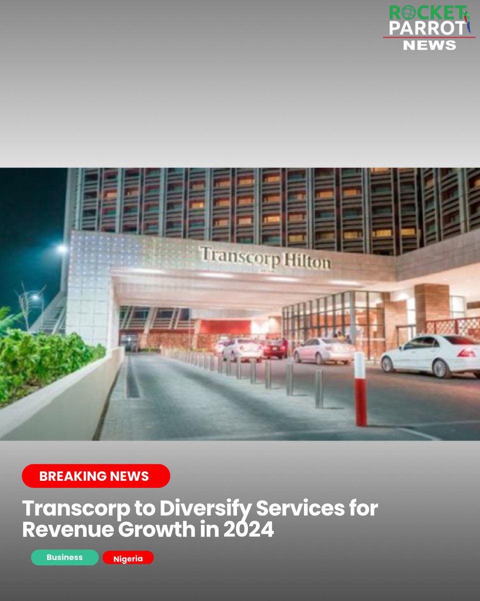 MD/CEO Transcorp Hilton; Dupe Olusola unveils plans for revenue growth in 2024 and beyond. Diversification strategies and digital expansion through Aura platform aim to boost bookings and engagement.

Read more and share thoughts 👇

#TranscorpHotels #RevenueGrowth