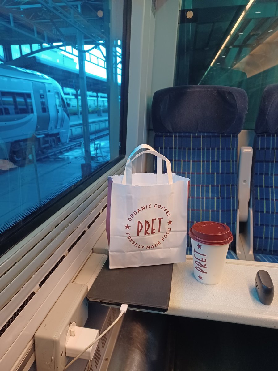 Thrilled to be heading to @UL for a research priority setting workshop this morning (with extra enthusiasm fueled by my favourite Pret porridge and coffee)!