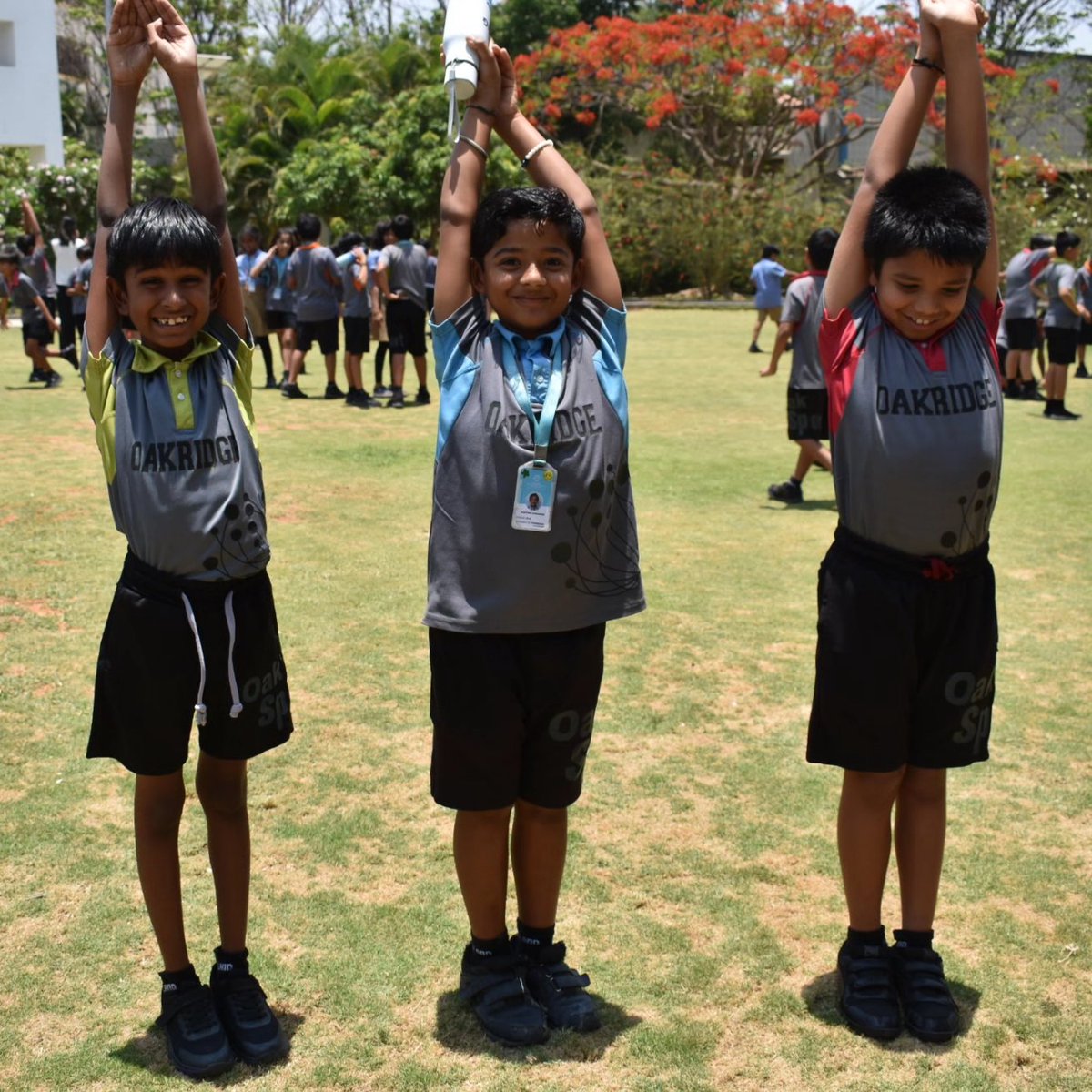 Oakridge_Blr's tweet photo. Zero Shadow Day!🌞
The phenomenon of sun being directly overhead and above vertical objects casting no shadows was today.
See our learners observe their minimal/#zeroshadow!
#OakridgeBengaluru #bengaluru #nordangliaeducation #zeroshadowday #celestialevent https://t.co/bajL0b0m2J