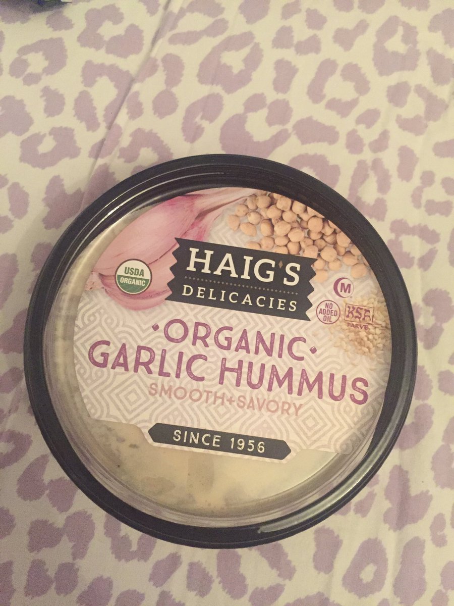 Thanks @HaigsDelicacies for the garlic hummus amzn.to/4ddiNSs