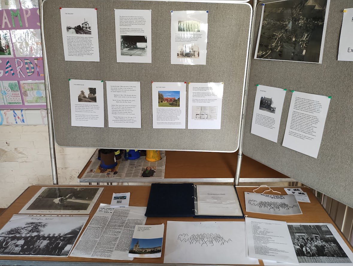 Spring was in the air last weekend when the Historical #Rillington Study Group held an exhibition and gave talks at The Bothies @ScampstonHall The community shared memories, stories & donated old photos. It was marvellous! #OnePlaceWednesday #LocalHistory